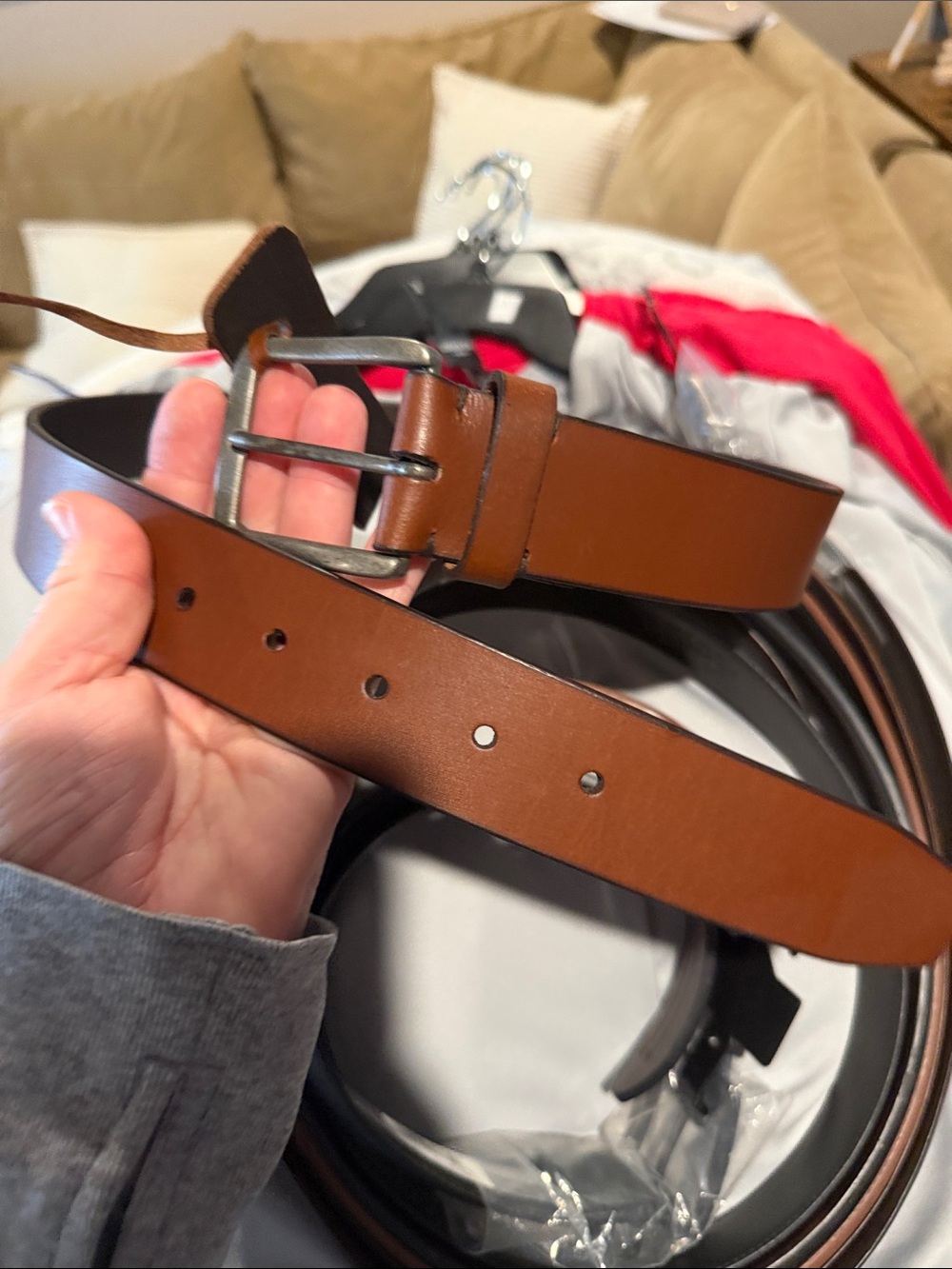 James Campbell Mens Belt NWT
